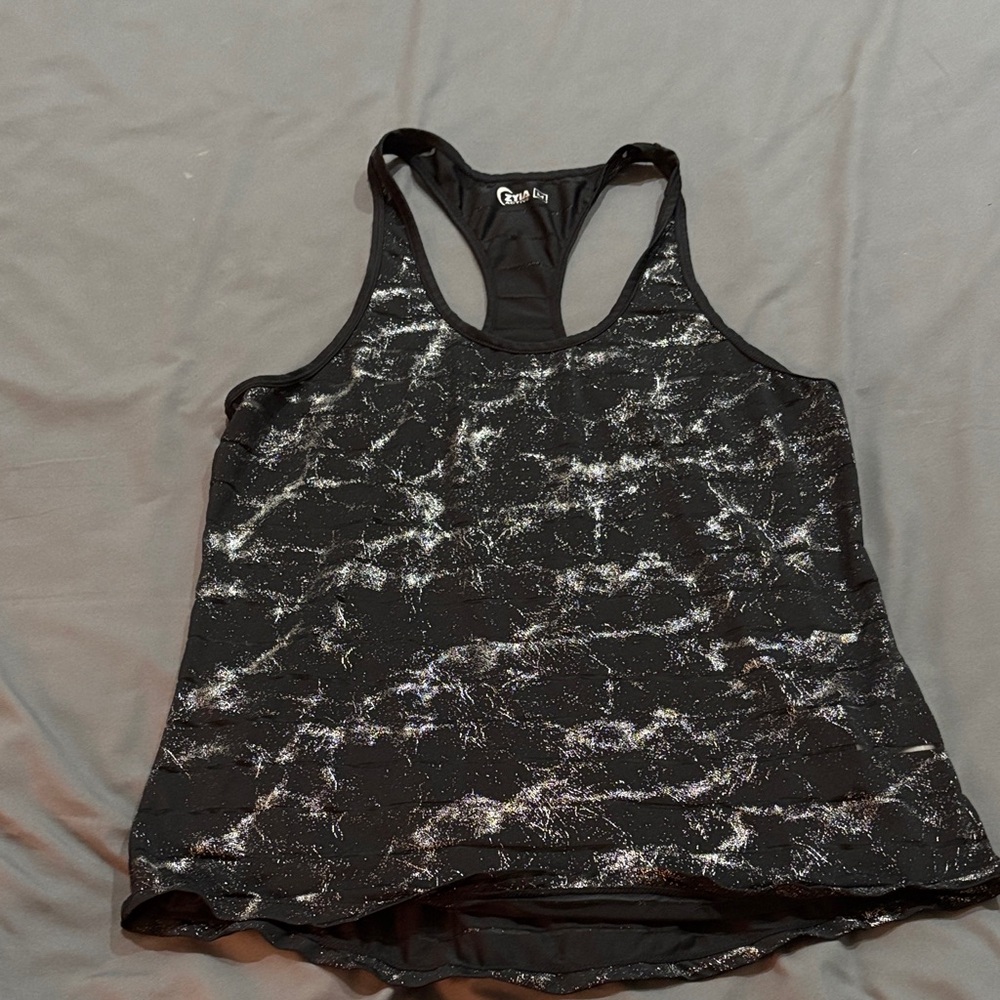 Free People Marble Pattern Tank Top